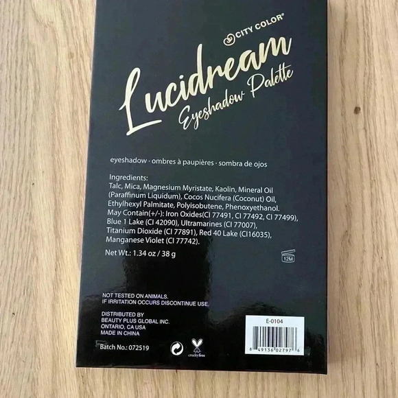 🆕City Color Lucidream 18 Eyeshadow Pallet 🆕 - Picture 2 of 4
